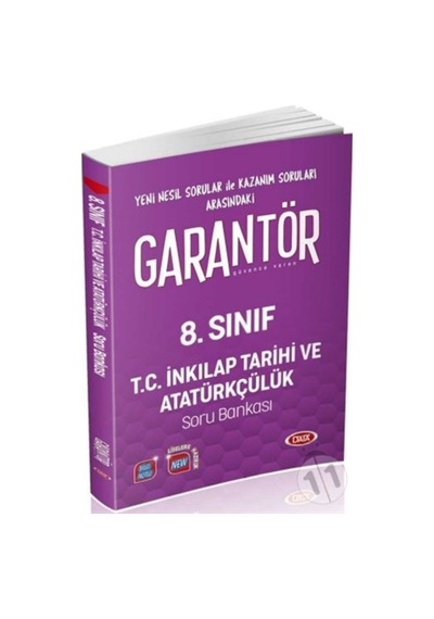 Data Yayınları 8. Sınıf Garantör T.C. İnkılap Tarihi ve