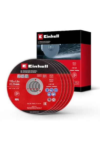 Einhell İnox Kesici Disk 115x1.0 Mm 5 Adet - 49711521
