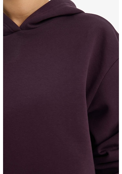 Defacto Relax Fit Kapüşonlu Basic Düz Kalın Sweatshirt D9935ax25wnpr38 Mor-pr38 Defacto Relax Fit Kapüşonlu Basic Düz Kalın Sweatshirt D9935ax25wnpr38 Mor-pr38