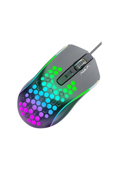 Aula S11 3600 DPI RGB Optik Oyuncu Mouse
