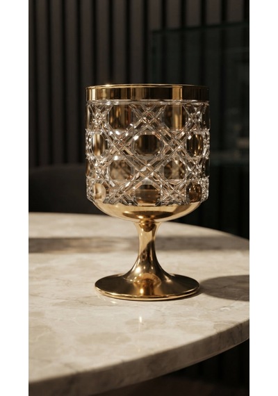 Eclat Halo Gold Kristal Kadeh 270 Cc Çok Renkli