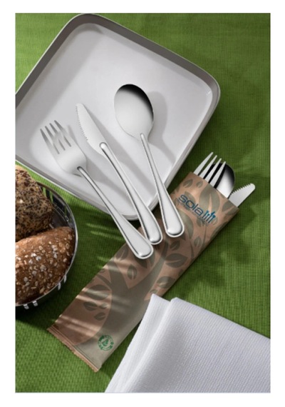 Guestinhouse Sola Tek Kullanımlık / Yıkanabilir Paslanmaz Çelik Çatal, Kaşık Ve Bıçak 10 Lu Set Inox