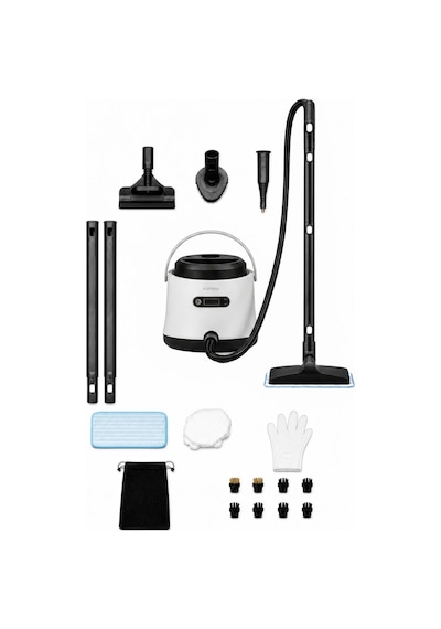 St2 Steamy Ultra Çok Fonksiyonlu Buharlı Temizleyici 2600w 3.5l Su Tankı 4 Bar Basınç