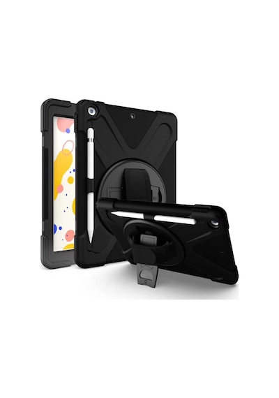 İpad Air 3 10.5 Kılıf Amazing Tablet Kapak - Siyah Diğer