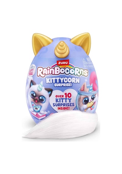 Raınbocorns Kıttycorn Surprız S3-92104 Beyaz Kuyruk Çok Renkli