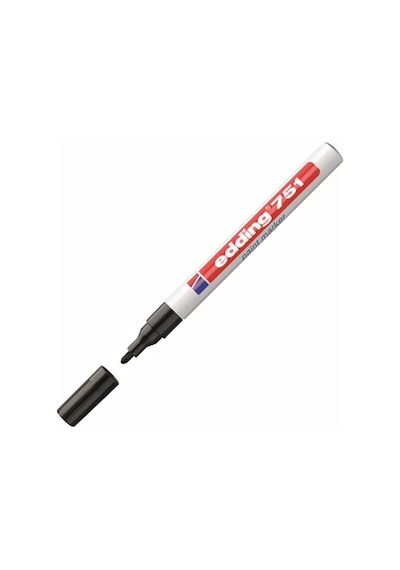 Edding 751-01 Siyah Marker Kalemleri
