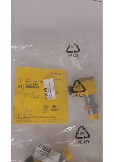Truck Ni10-g18sk-ap6x 10 .30 Vdc 200ma Sn 10mm Inductive Sensor