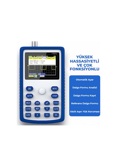 Fnırsı 1c15 110mhz 500ms/sn El Tipi Dijital Osiloskop
