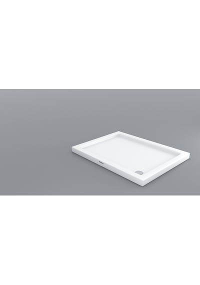 Shower 80x120 Dikdörtgen Flat Duş Teknesi