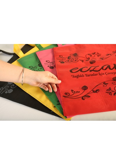 Eczane Bez Çanta Körüklü 5 Renk Çiçekli 50'li 40 x 10 x 40 CM