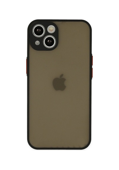 Apple iPhone Uyumlu, 15 Kılıf Montreal Silikon Kapak - Siyah