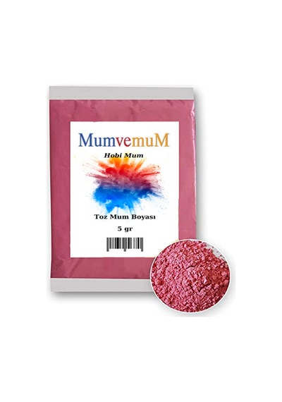Pembe Toz Mum Boyası- Pembe