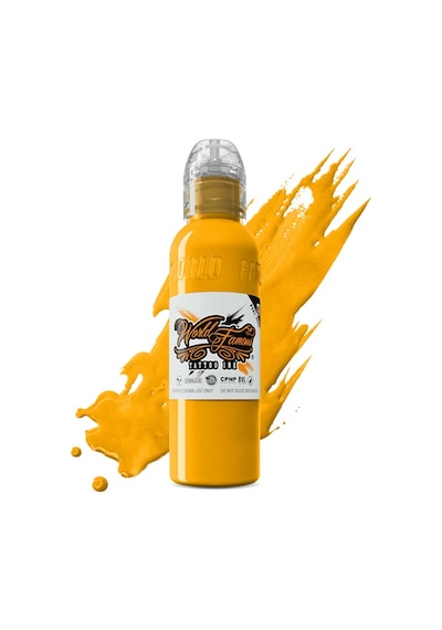 Michaelangelo Yellow - World Famous Ink Dövme Boyası - 2oz/60ml