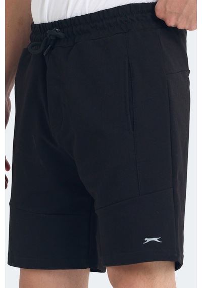Slazenger Vıcente 2 Li Set Erkek Şort Siyah -taş Gri