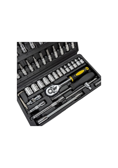 5587 1/4 Bits Uçlu Mini Lokma Anahtar Takımı 46 Parça