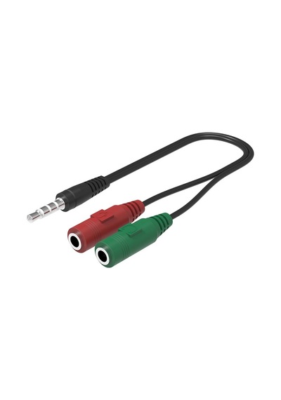 Kulaklik Mikrofon Ayirici 3.5Mm 4745A Splitter Switch Dönüştürücü