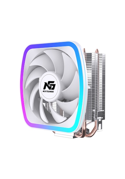 Ng Frost 200 120w Tdp Sessiz Kule Tipi Cpu 2 Borulu Soğutucu Beyaz