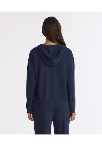 Yargıcı Regular Kapüşonlu Yaka Uzun Kol Sweatshirt 25kksw9012l 484 Lacivert