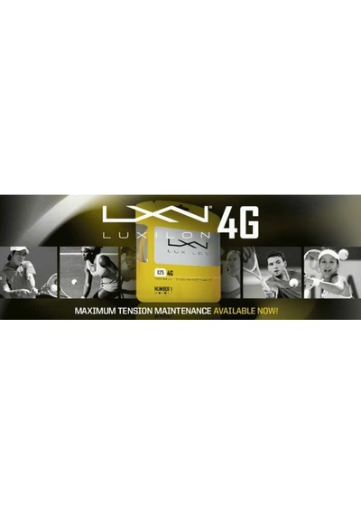 Luxilon 125 4G Raket Kordajı 1.25 MM Kordaj Gold Wrz997110