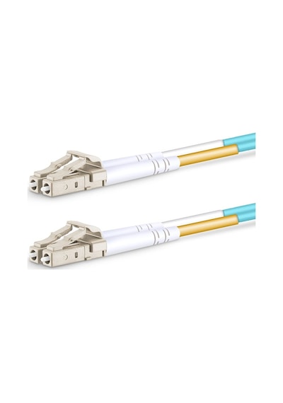 LC-LC 2 METRE Multi Mode Fiber Optik Patch Kablo Duplex OM3 2.0mm