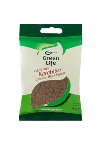 Green Lıfe Öğütülmüş Karabiber Regular Yastık 70 Gr. Acı Kahverengi