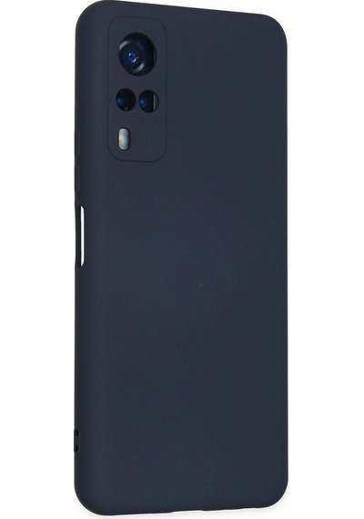 Cosmotex Newface Vivo Y53s Kılıf Nano İçi Kadife Silikon - Lacivert