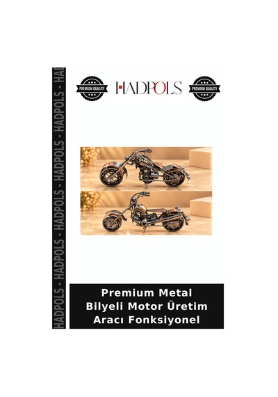 Premium Metal Bilyeli Motor Üretim Aracı Fonksiyonel