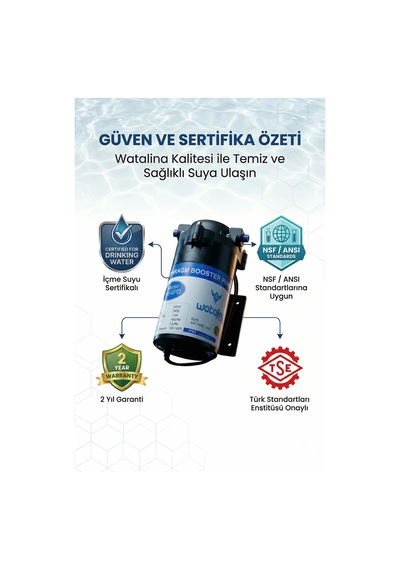 100 Gpd Pompa Set Su Arıtma Ve Tarım Sulama İçin Enerji Verimli Çözüm