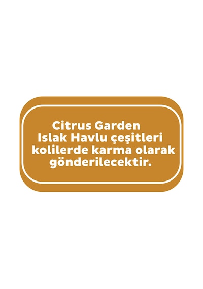 Sleepy Citrus Garden Islak Bebek Havlusu 24 x 90 (2160 Yaprak)