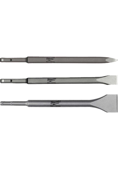 Milwaukee Sds-plus Tüp Paket Murç + Keski + Geniş Keski - 3'lü