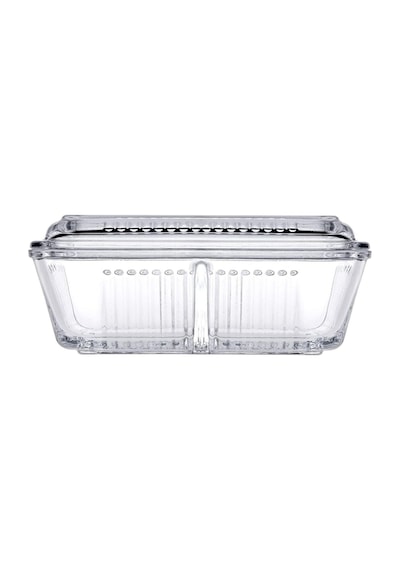 Frigo Studio Bölmeli Saklama Kabı 480cc, Şeffaf