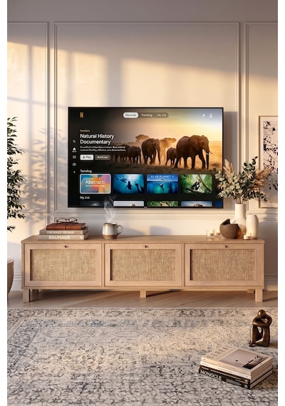 Dune Tv Ünitesi Sehpası Ahşap Ayaklı 3 Ahşap Jüt Kapaklı 180cm Sepet-jüt Dn2-sj Kahverengi Dune Tv Ünitesi Sehpası Ahşap Ayaklı 3 Ahşap Jüt Kapaklı 180cm Sepet-jüt Dn2-sj Kahverengi
