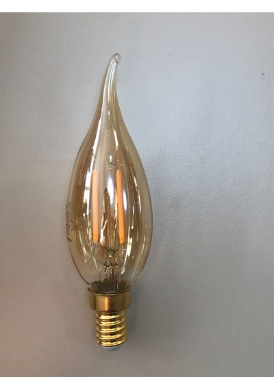 3 Adet Osram 2,5w 22w 220 Lümen E14 Rustik Kıvrık Led Buji Lamb