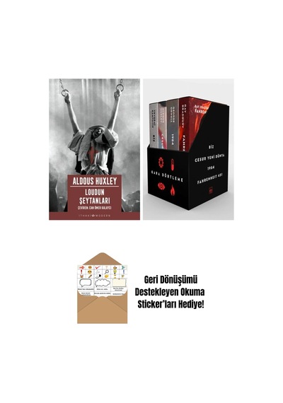 Loudun Şeytanları + Kara Dörtleme Kutu Set 4 Kitap