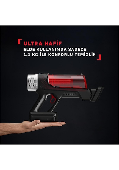 Tefal TY2098WO X-Force Flex 9.60 Animal Care Kablosuz Dikey Şarjlı Süpürge