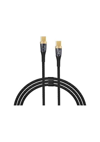 X-elegant 5a 65w Ultra Hızlı Şeffaf Çipli Type-c To Type-c Kablo Hızlı Şarj/data Kablosu