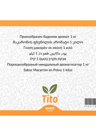 Toz Acıbadem Aroması 89563 1 Kg