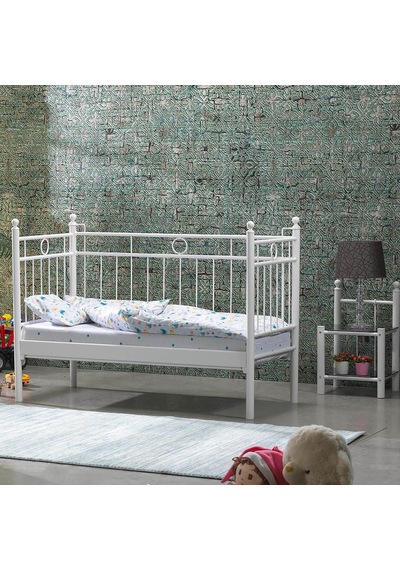 Bedliga Alpas Metal Bebek Karyolası Beşik 70x140 Bedliga Alpas Metal Bebek Karyolası Beşik 70x140