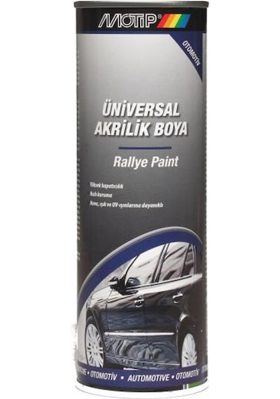 Motip Parlak Beyaz Üniversal Akrilik Boya Spreyi 500 ML