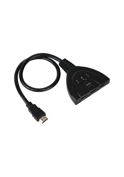 3 Port 1080 P Hdmı Switch Çoğaltıcı Çoklayıcı Kablosu Splitter