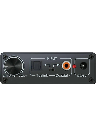 Dijital To Analog Ses Hifi 192Khz Dijital Ses Dönüştürücü Adaptör