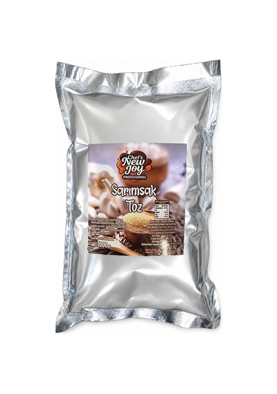 Sarımsak Toz 1000 Gr Garlic Powder Kurutulmuş Doğal Sarımsak Tozu Çok Renkli