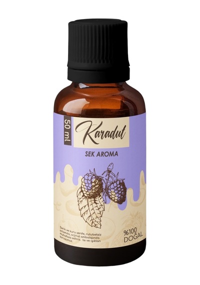 Sek Aroma Hazır Karışım Karadut Kiti - Hazır Karışım Karadut Aroması 50 ML - 5 L Uyumlu