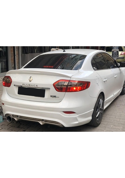 Renault Fluence Gt Arka Ek Plastik Siyah Difüzör 2009-2016 Arka-bodykit-ek-karlık