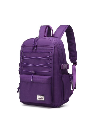 Sırt Çantası Okul Boyu Laptop Gözlü 3156 Mor