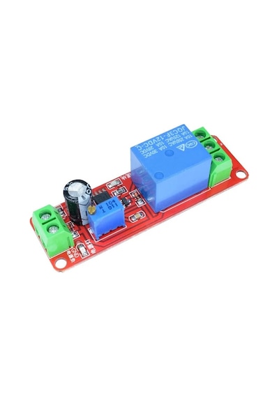 Ne555 Zaman Ayarlı Röle Modülü 12v