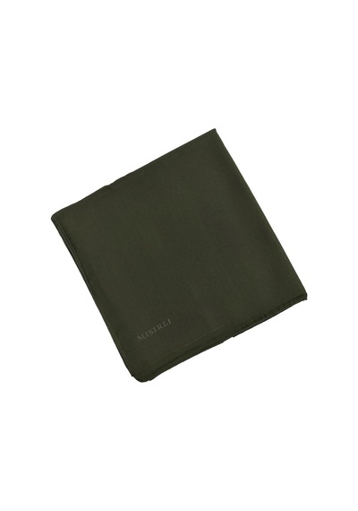 Mim Eşarp Mısırlı Eşarpları Medine Ipeği Büyük Boy Eşarp 110x110 Cm Haki