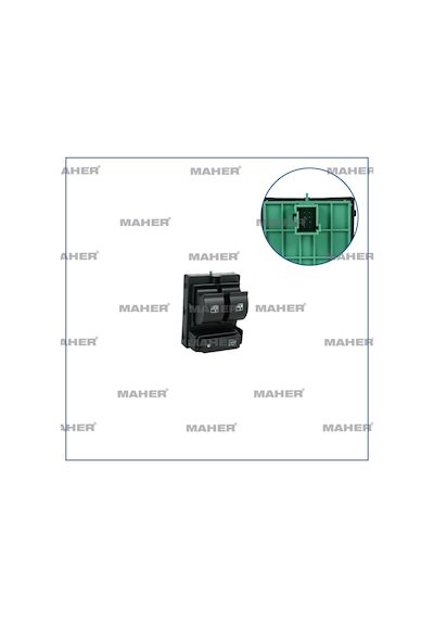 Fiat Ducato / Peugeot Boxer / Citroen Jumper Cam Açma Düğmesi Sol