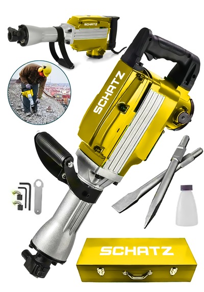 Schatz 1800w Darbeli 16 Kg Kırıcı Hilti Büyük Tip Sc99526s