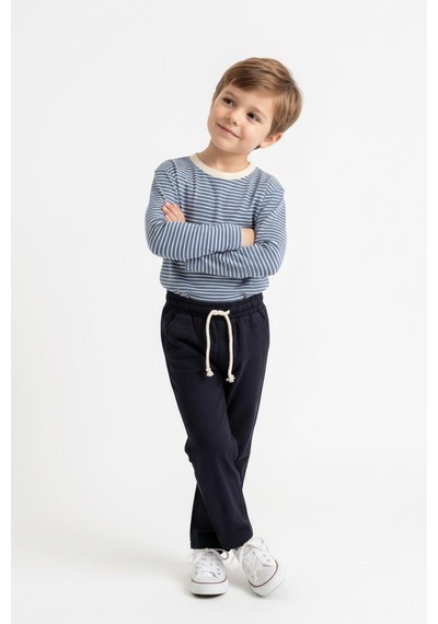 Miababy Mevsimlik Uzun Kol 2li Takım İndigo